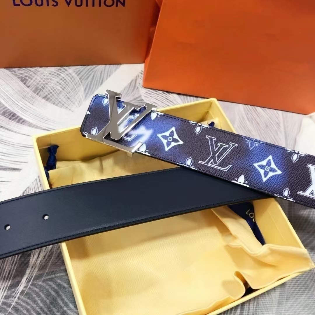 LV initiales reversible belt