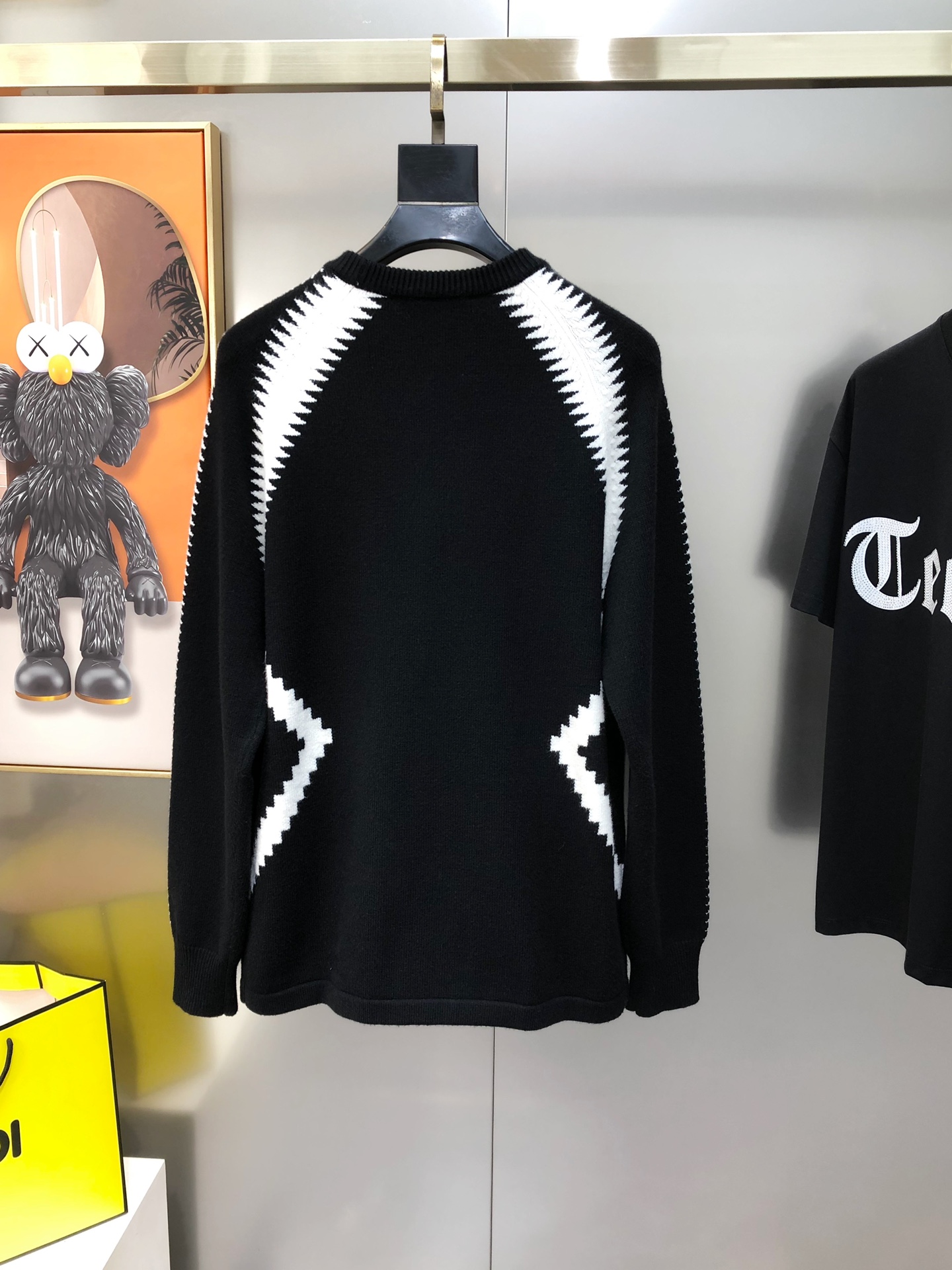 Louis Vuitton 2024 new autumn and winter men's knitted crew neck sweater