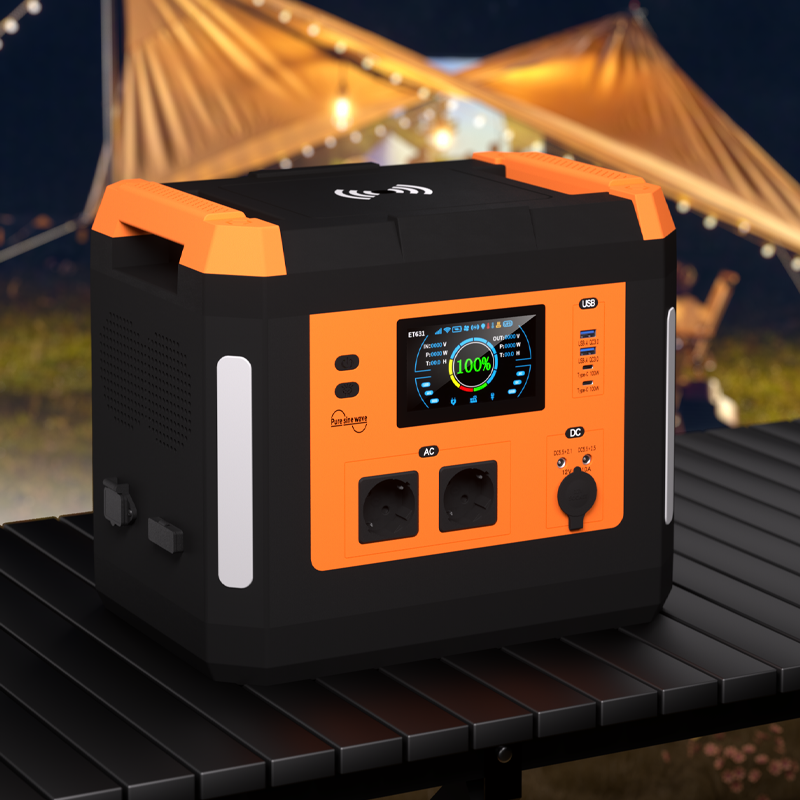 High-power portable outdoor energy storage power supply