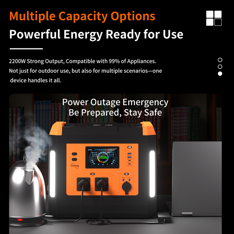 High-power portable outdoor energy storage power supply