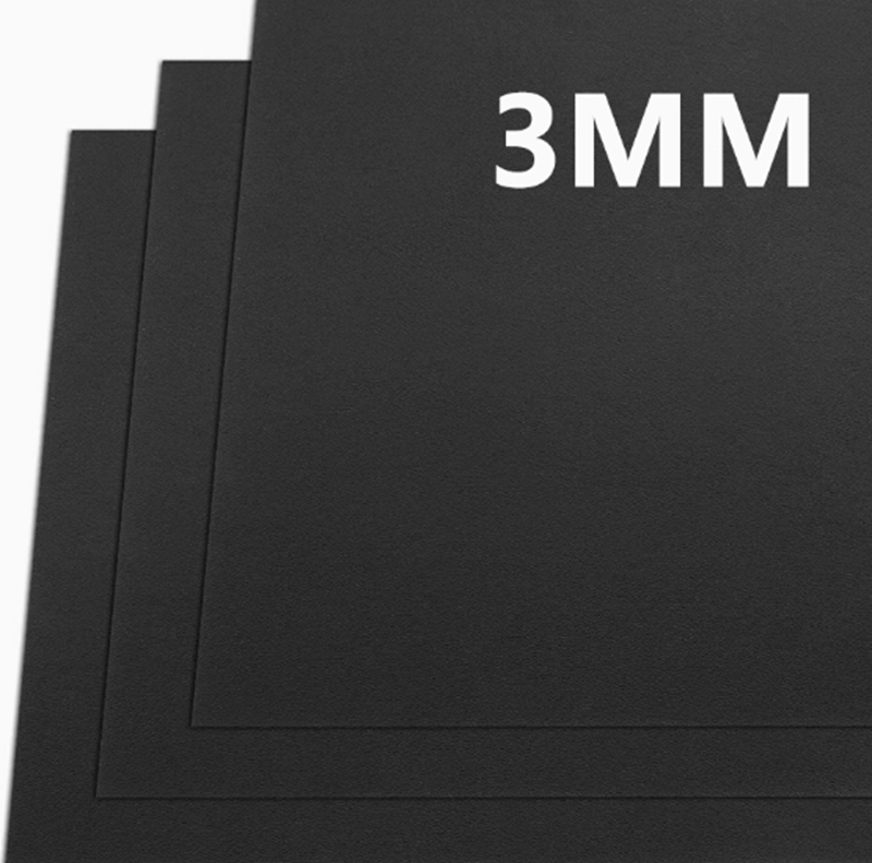 Kydex Sheet 3.0mm Black Thermoplastic for DIY Sheath