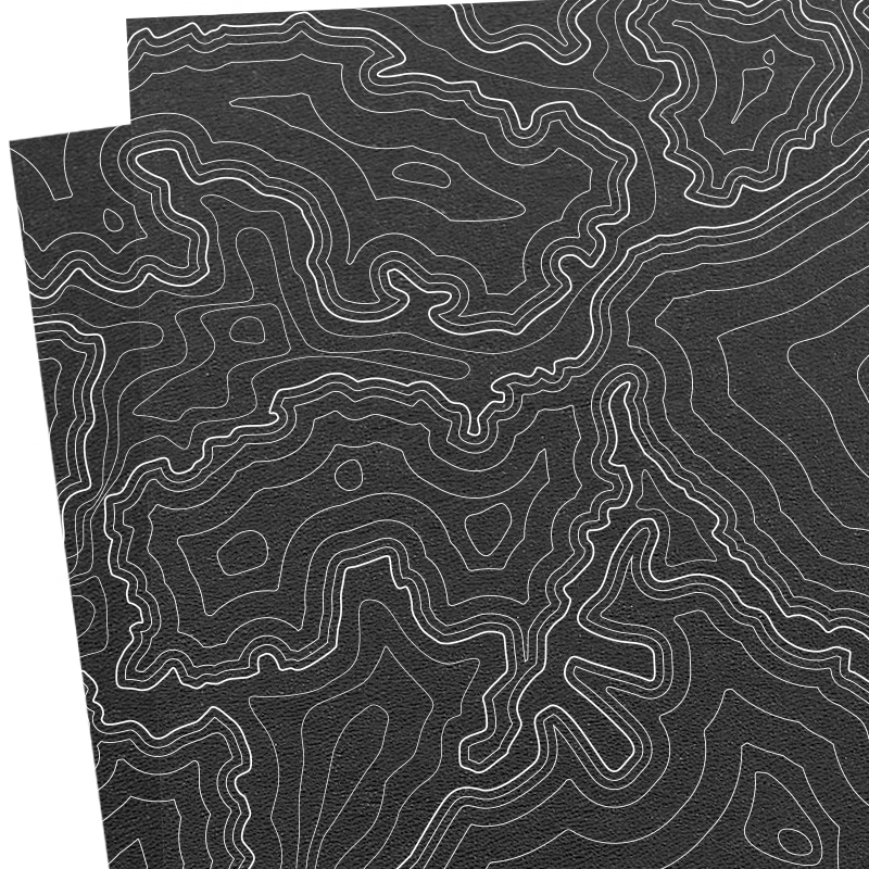 Kydex Sheet Thermoplastic Map Pattern for DIY Sheath