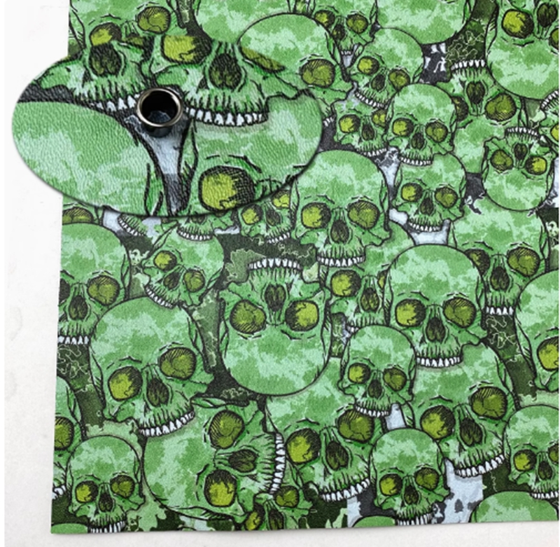 Kydex Sheet 1.5mm/2mm for DIY Sheath Cover Skull pattern