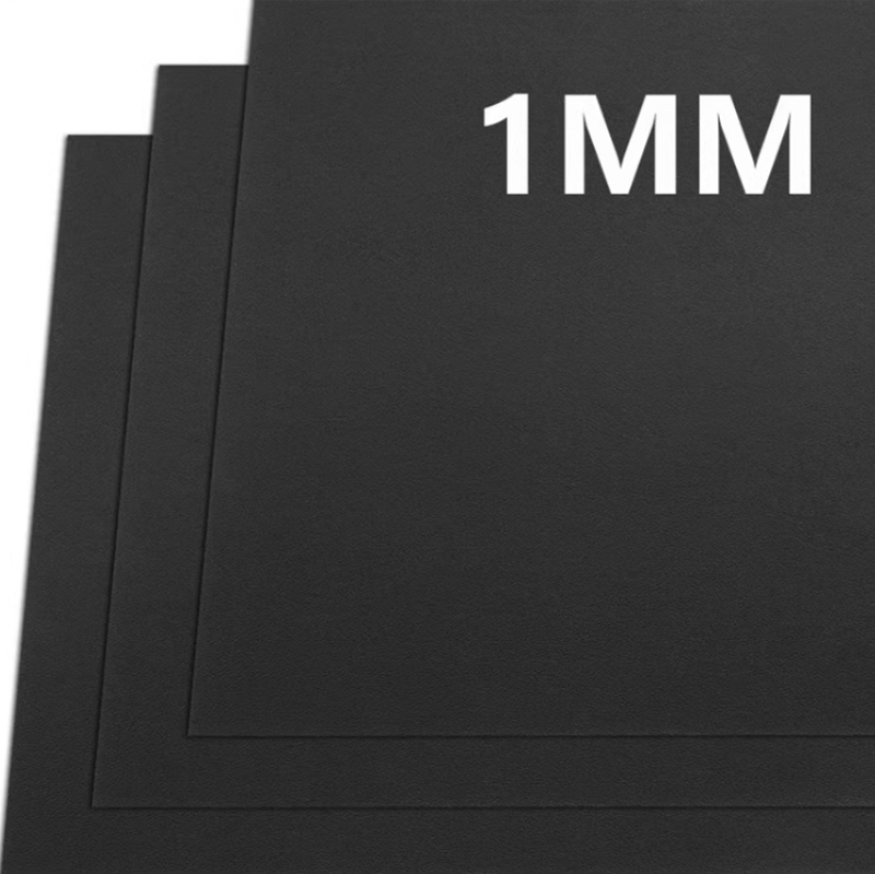 Kydex Sheet Thermoplastic Black Color for DIY Sheath 1MM