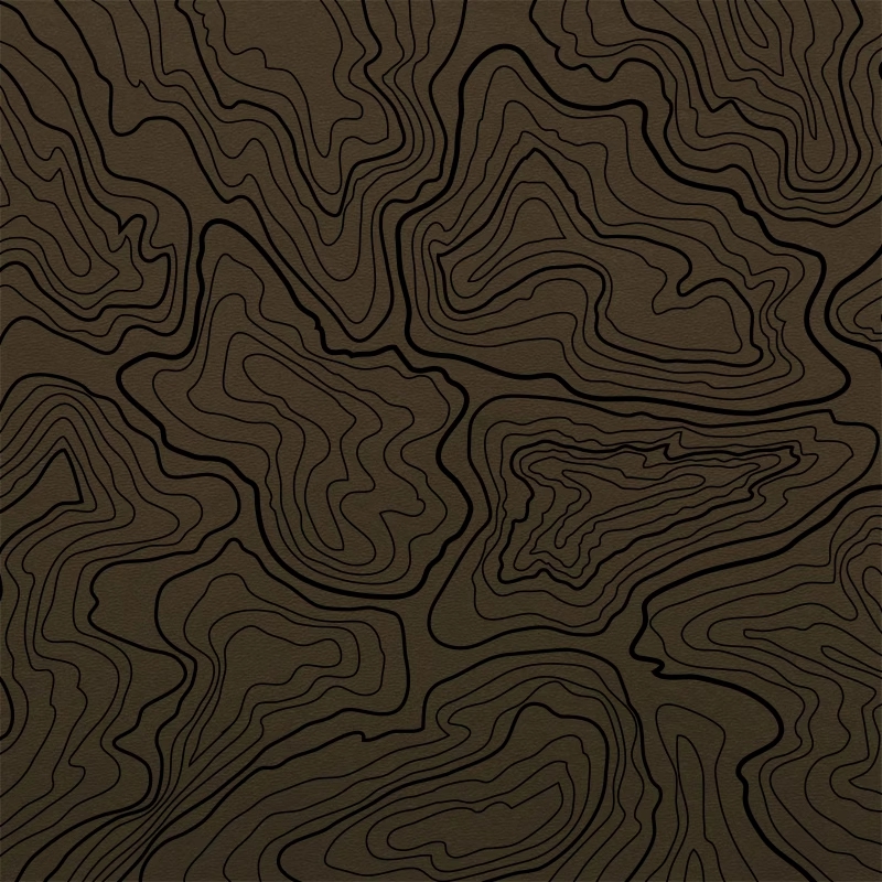 Kydex Sheet Thermoplastic Army Green Map Pattern for DIY Sheath