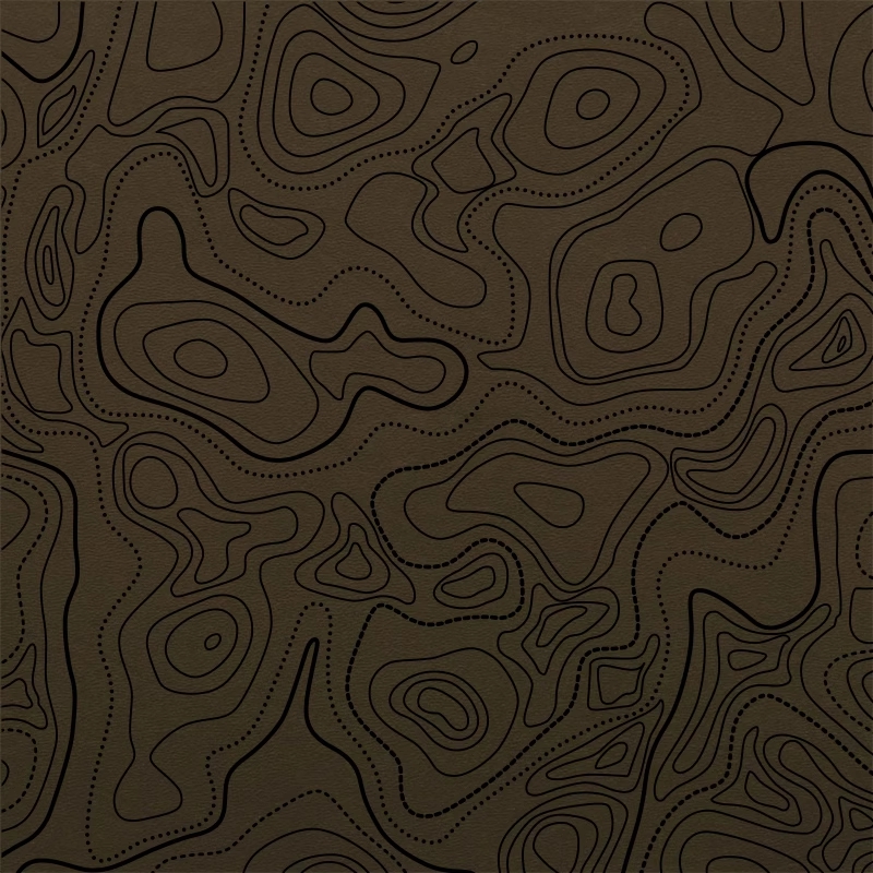 Kydex Sheet Thermoplastic Terrain Pattern Dark Brown for DIY Sheath