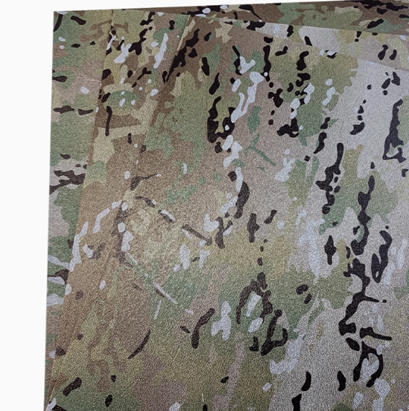 Kydex Sheet Camouflage Pattern for DIY Sheath