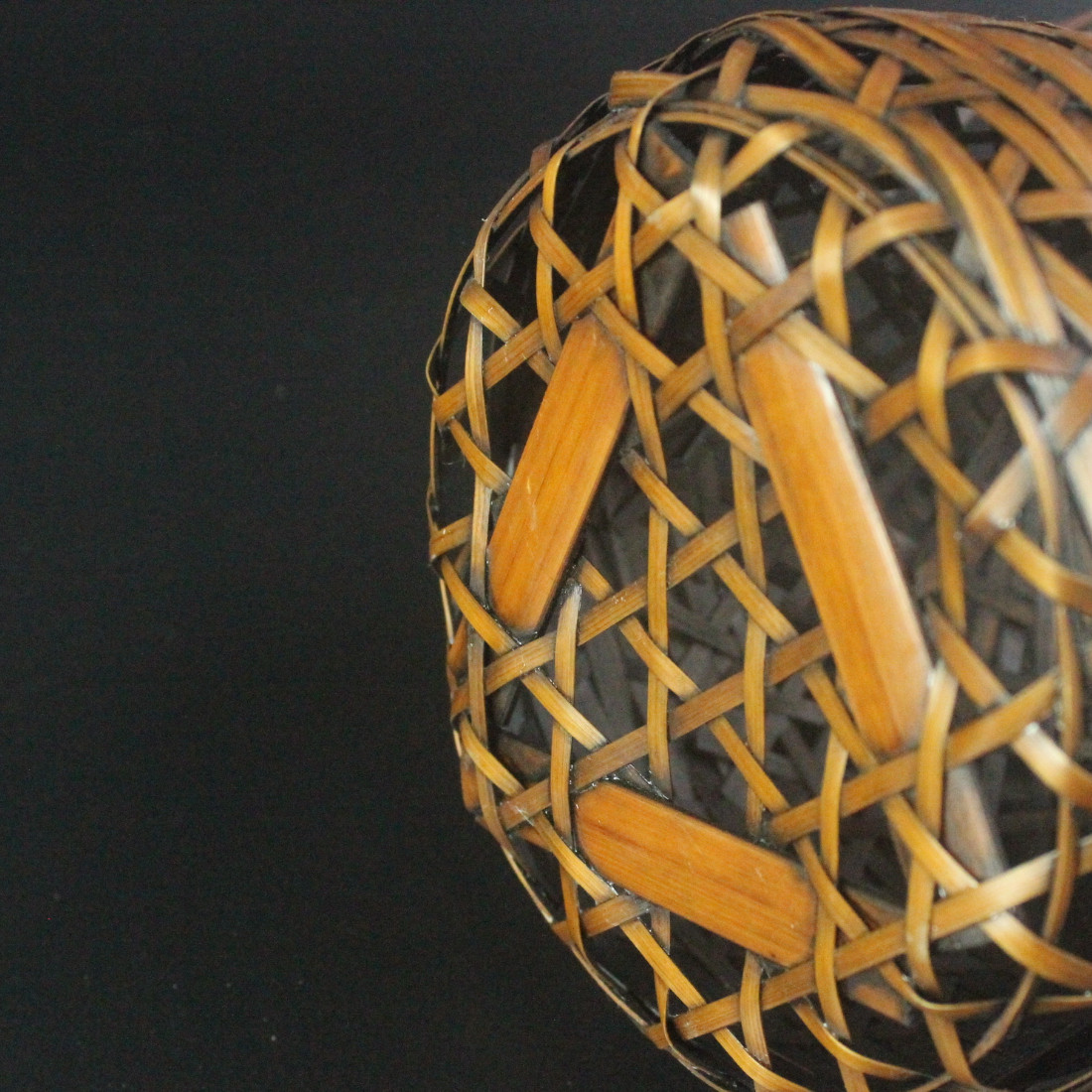 Handwoven Bamboo Flower Basket - Zen Style Home Decor