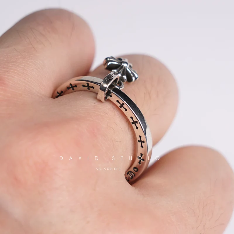 CHROME HEARTS STACK CH PLUS RING