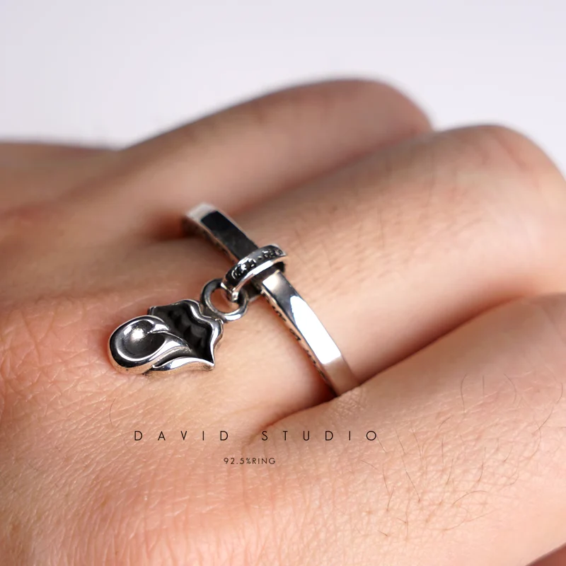 CHROME HEARTS ROLLING STONES TONGUE NTFL RING