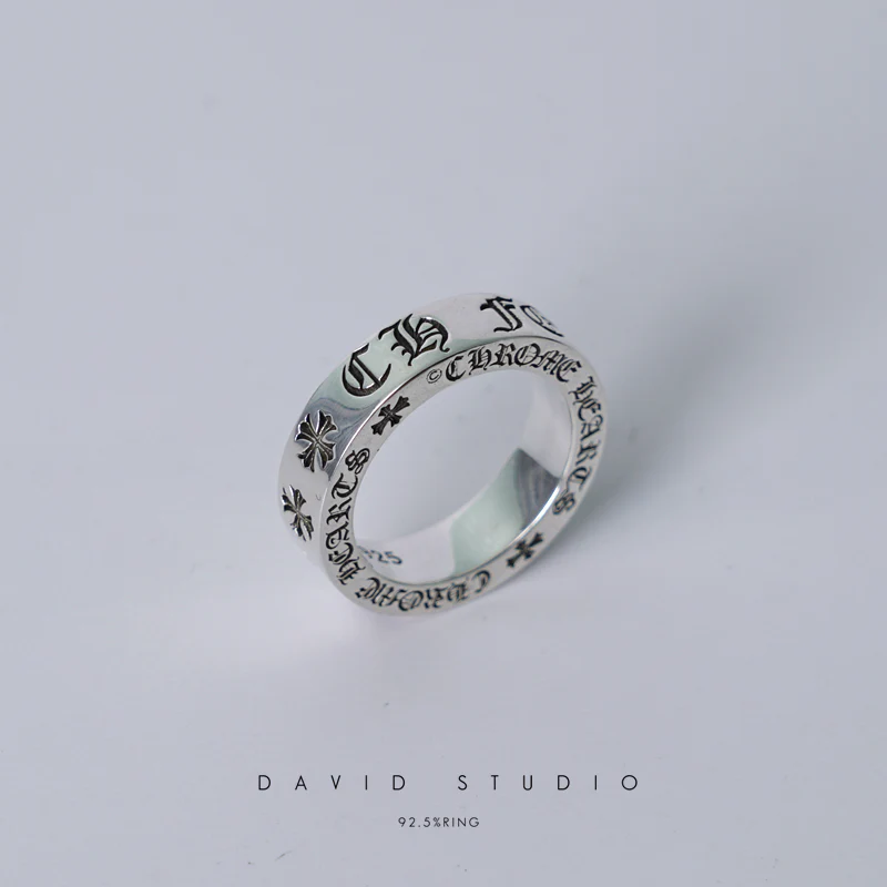 6MM CHROME HEARTS FOREVER RING – SPACER
