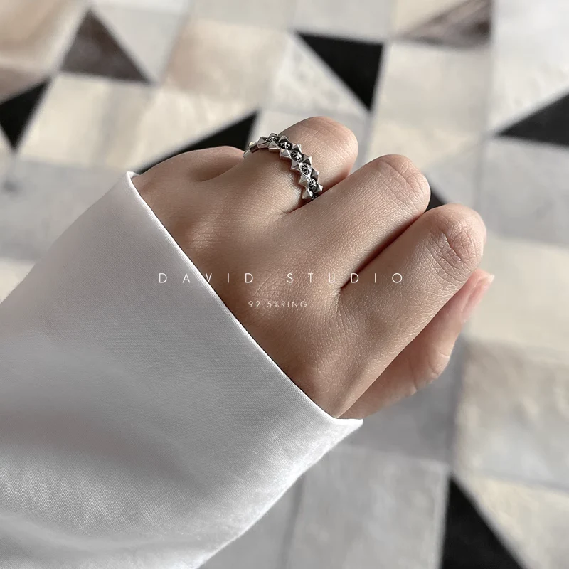 CHROME HEARTS CH PLUS RAGGED EDGE RING