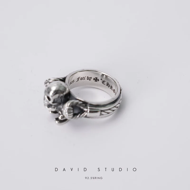 CHROME HEARTS FOTI HARRIS CABLE RING