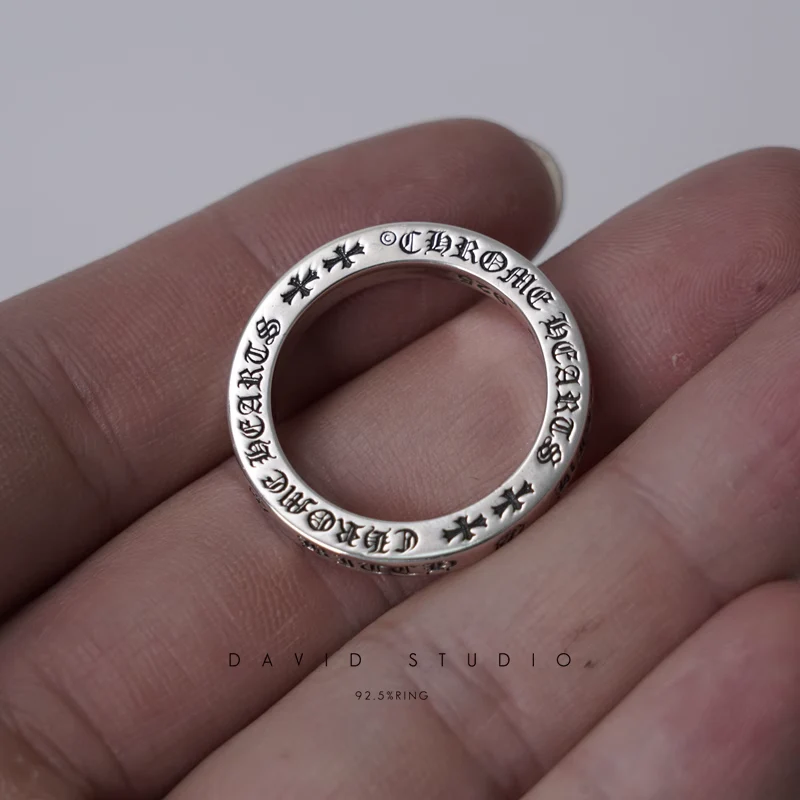 CHROME HEARTS 3MM THE ROLLING STONES B*TCH SPACER RING