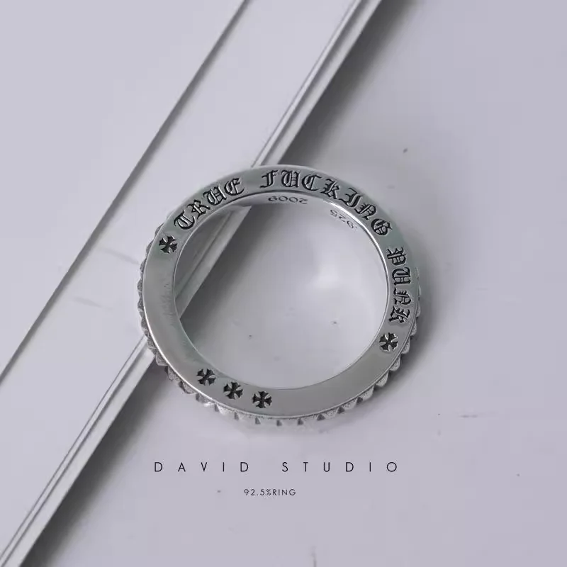 CHROME HEARTS TRUE FUCKING PUNK JUBI RING