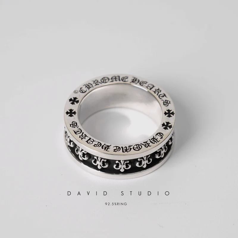 CHROME HEARTS SMALL BS FLEUR RING