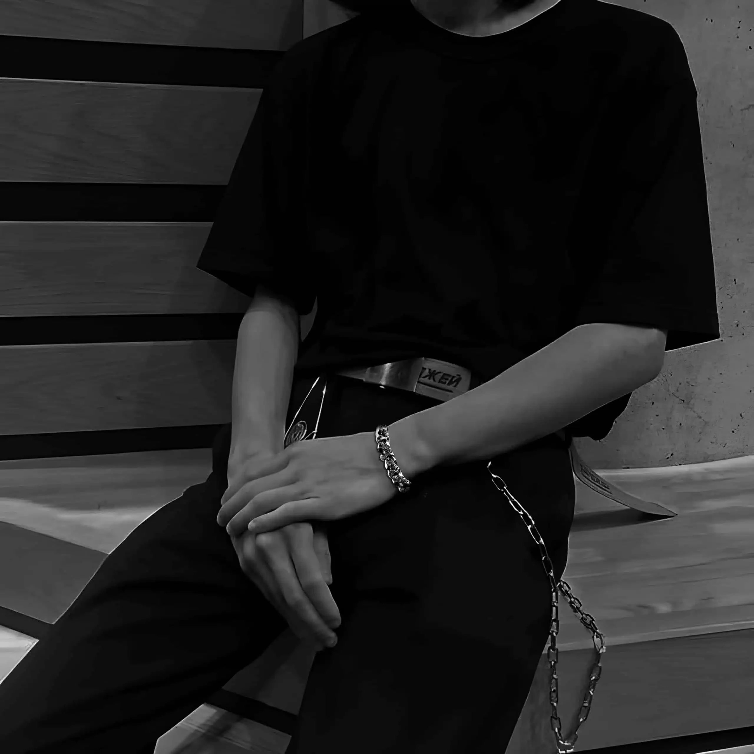 FANCY CHAIN BOX BRACELET