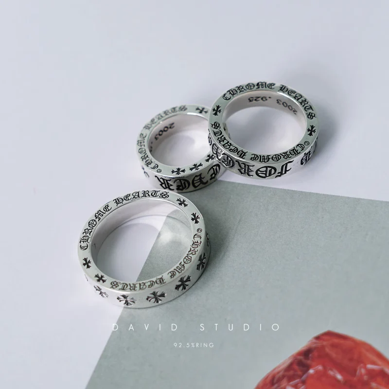 6MM CHROME HEARTS FOREVER RING – SPACER