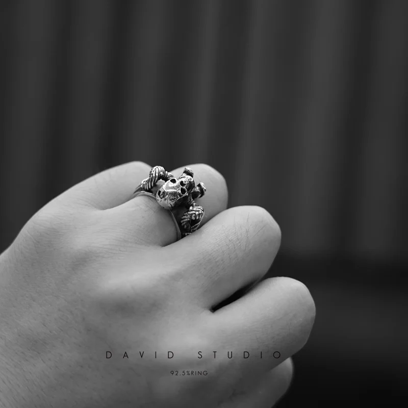CHROME HEARTS FOTI HARRIS CABLE RING