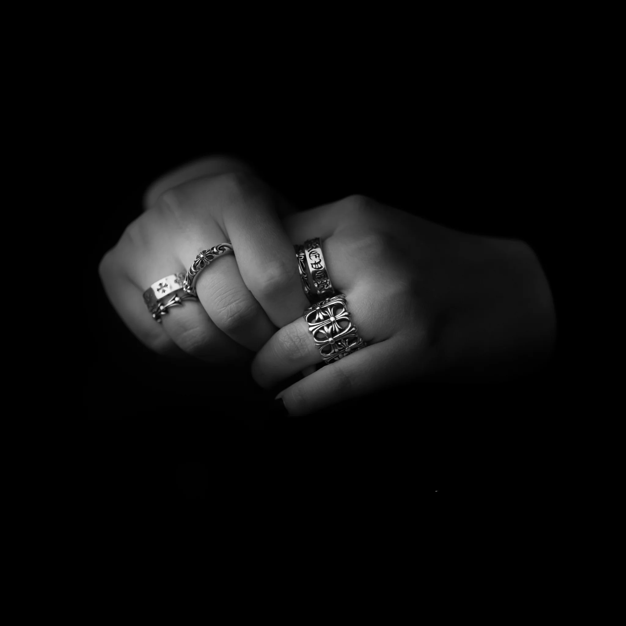 CHROME HEARTS CEMETERY RING