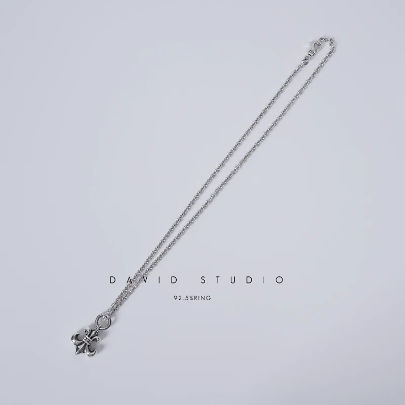 CHROME HEARTS BS FLEUR CHARM – ROLL CHAIN