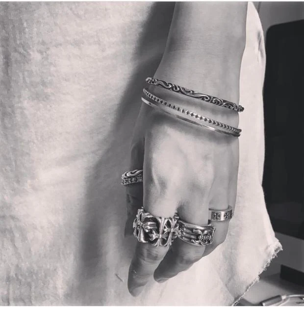 CHROME HEARTS DAGGER RING
