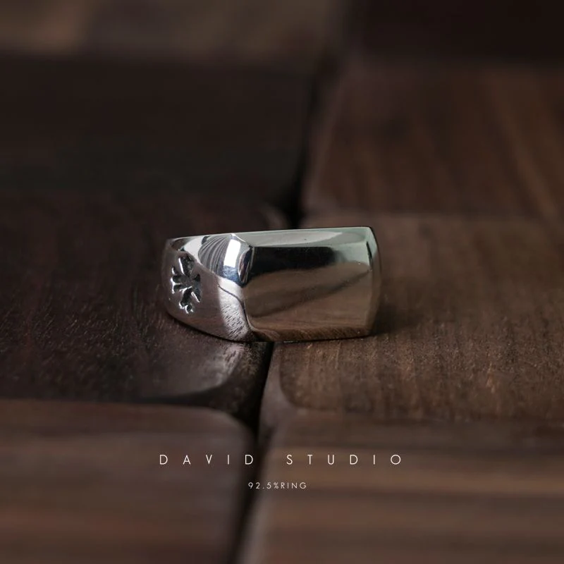 CHROME HEARTS BIG PJ CROSS RING