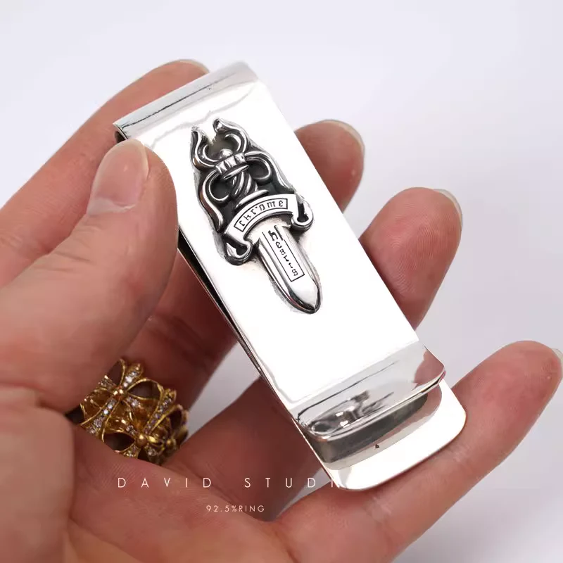 CHROME HEARTS DAGGER MONEY CLIP