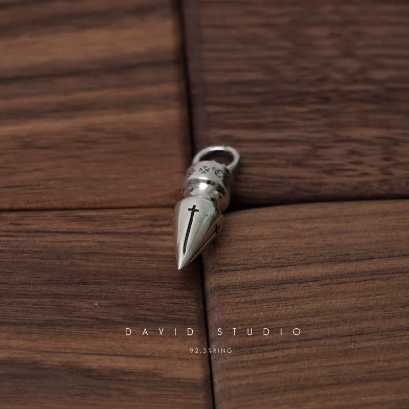 CHROME HEARTS SPIKE PENDANT