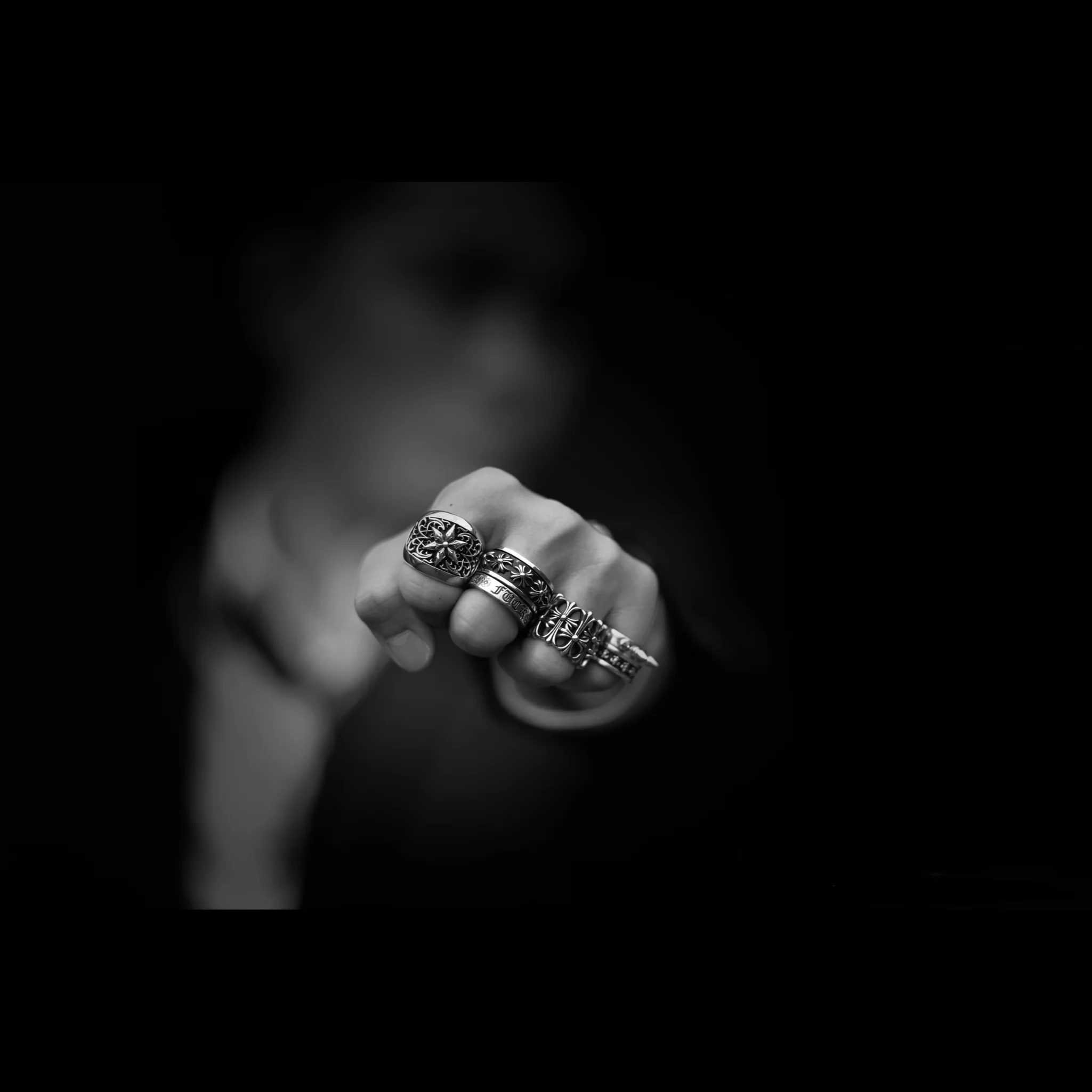 CHROME HEARTS CEMETERY RING