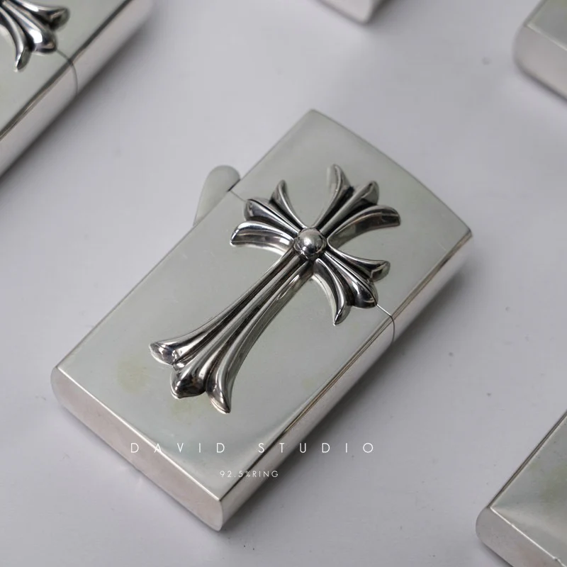 CHROME HEARTS DUBBLE CROSS ZIPPO LIGHTER