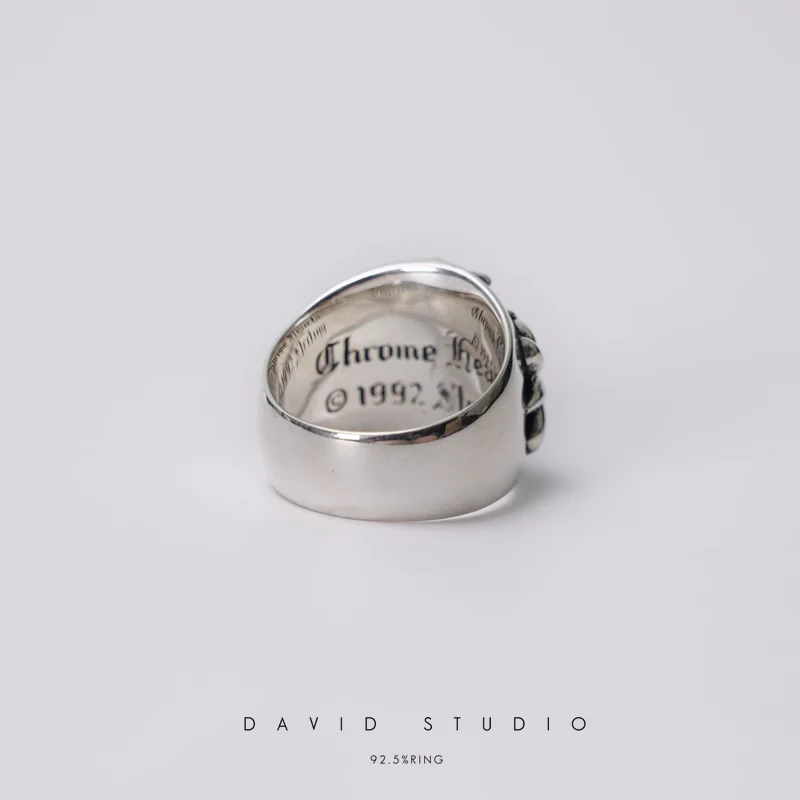 CHROME HEARTS KEEPER RING