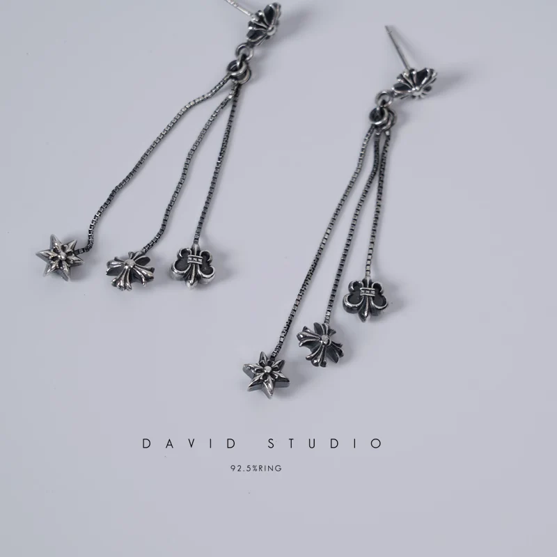 CHROME HEARTS JOJO MULTI FLORAL EARRING