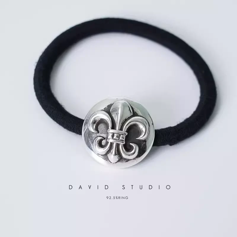 CHROME HEARTS BS FLEUR HAIR TIE