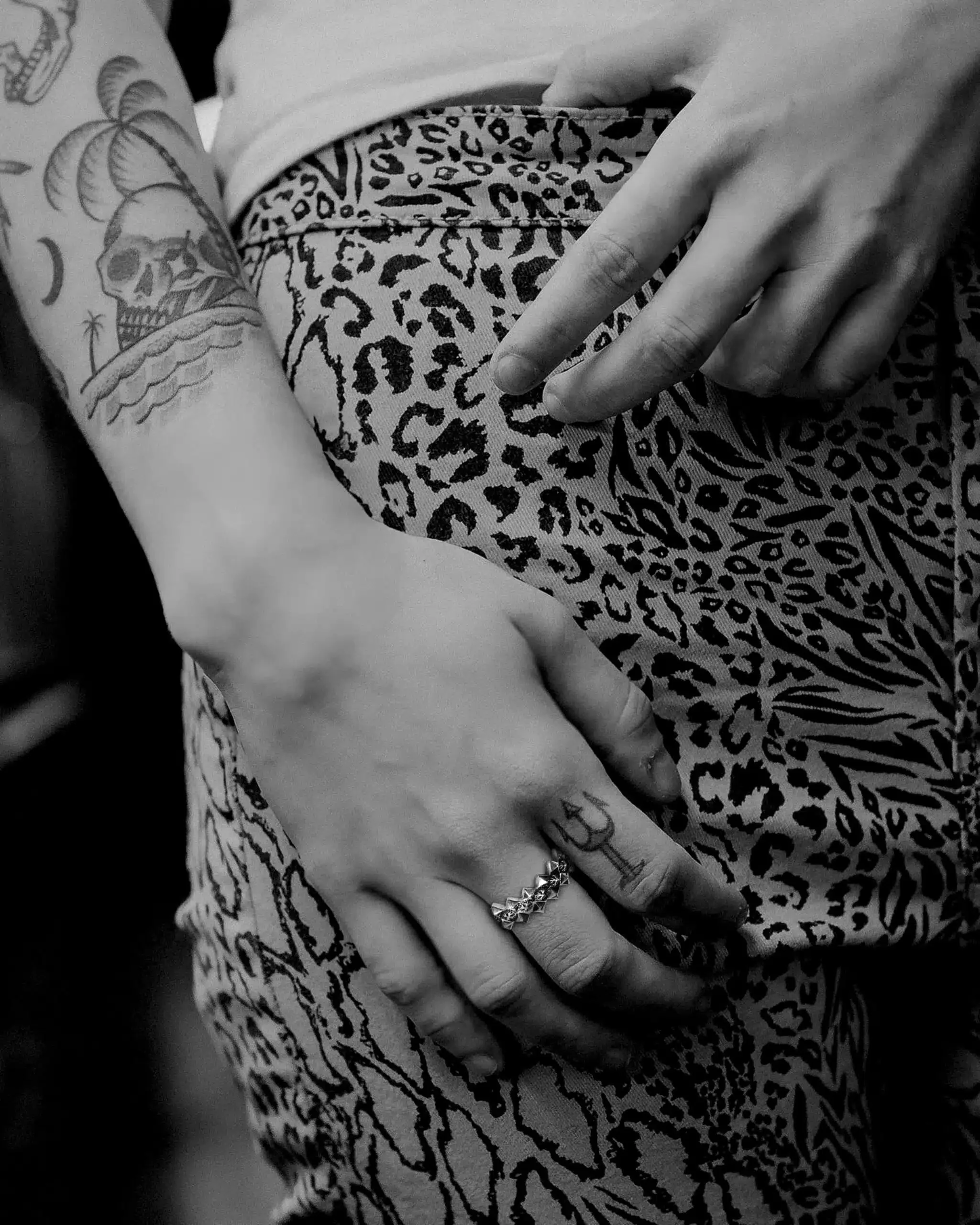 CHROME HEARTS CH PLUS RAGGED EDGE RING