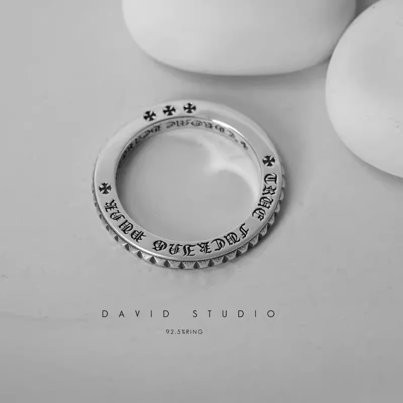 CHROME HEARTS TRUE FUCKING PUNK JUBI RING