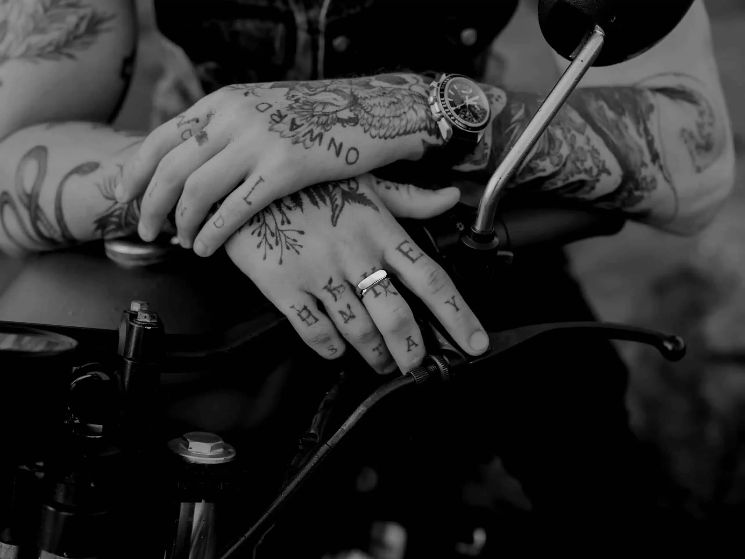 CHROME HEARTS LIL PJ PLAIN RING