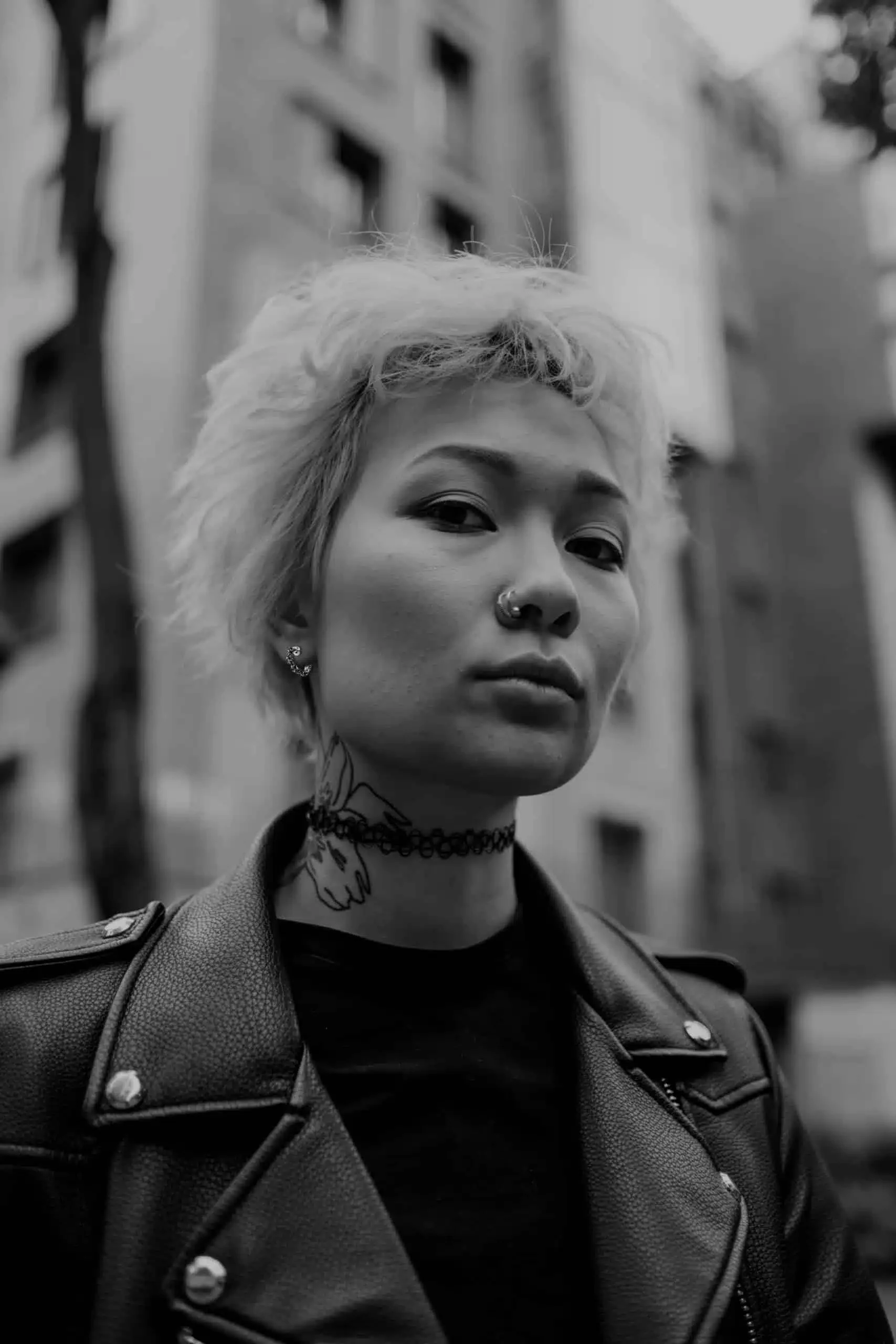 CHROME HEARTS CROSS HOOP EARRING