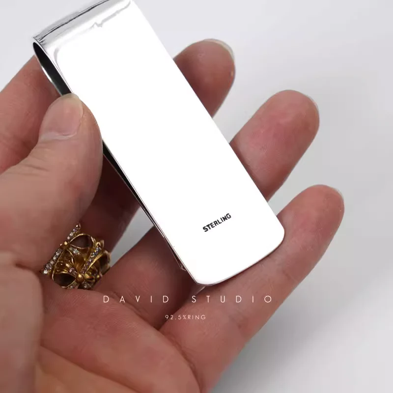 CHROME HEARTS DOUBLE CROSS MONEY CLIP