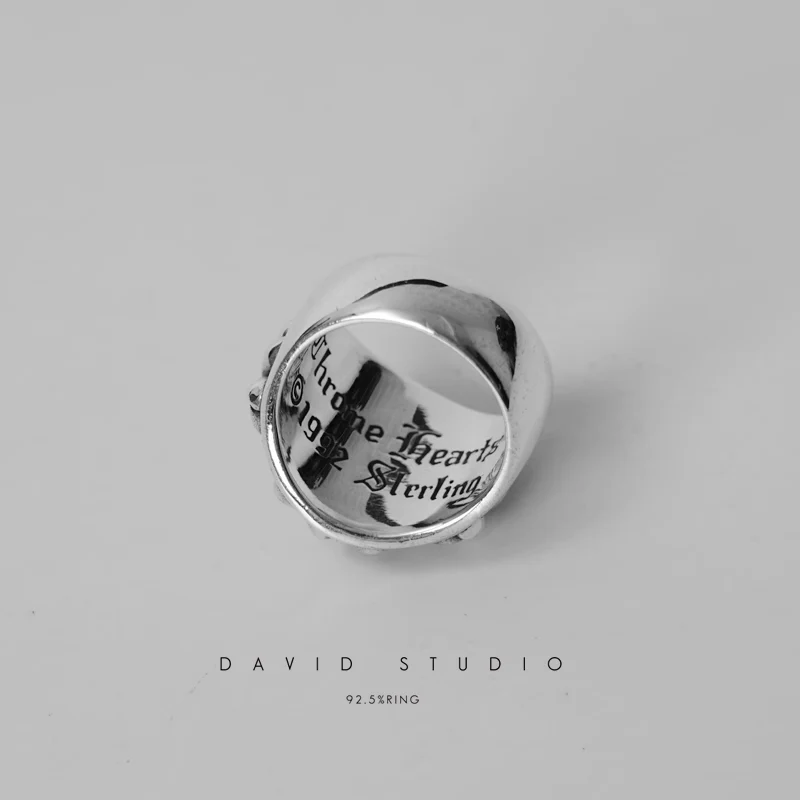 CHROME HEARTS KEEPER RING