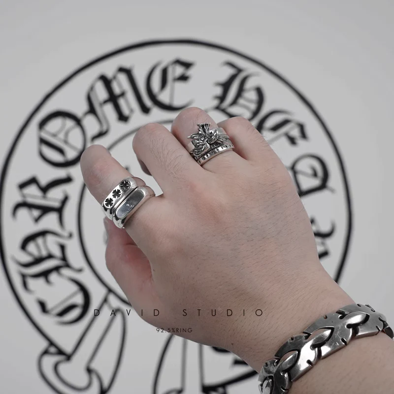 CHROME HEARTS LIL PJ PLAIN RING
