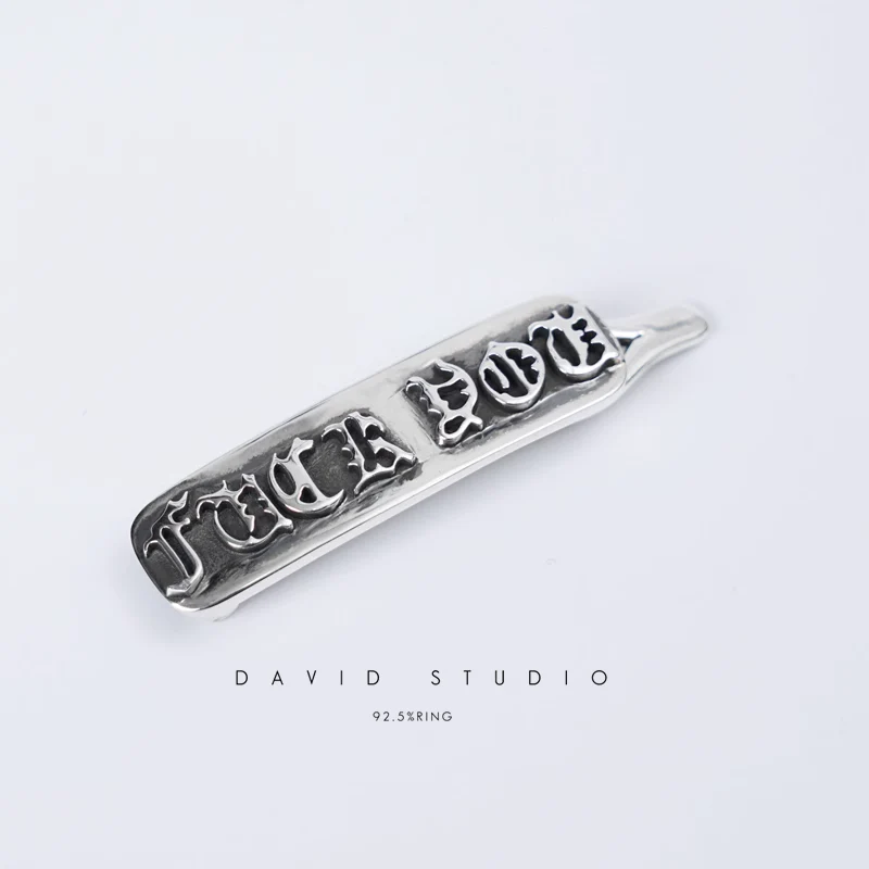 CHROME HEARTS FUCK YOU HAIR CLIP