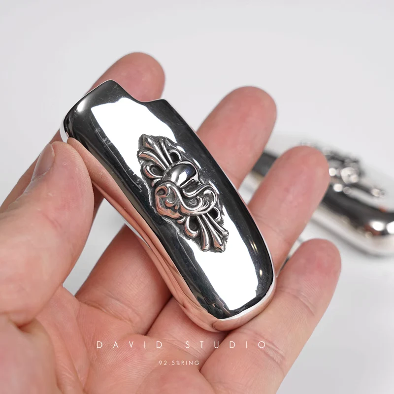 CHROME HEARTS DAGGER/HEART/DAGGER HEART LIGHTER CASE