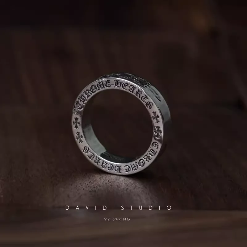 CHROME HEARTS DAGGER SPACER RING – 6MM