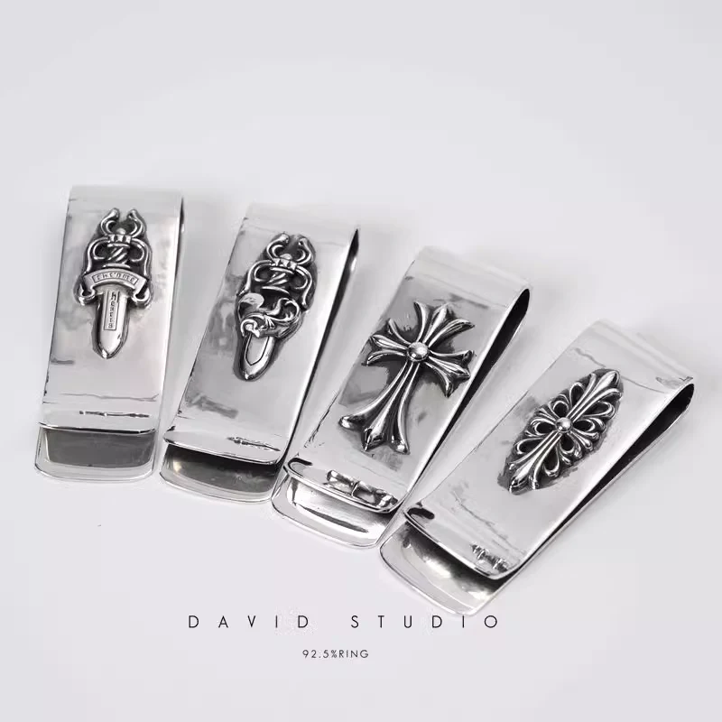 CHROME HEARTS FLORAL MONEY CLIP
