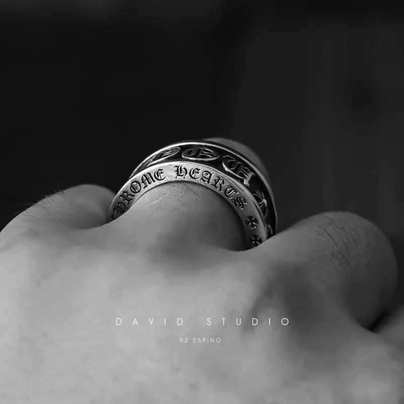 CHROME HEARTS FUCK YOU SPINNER RING