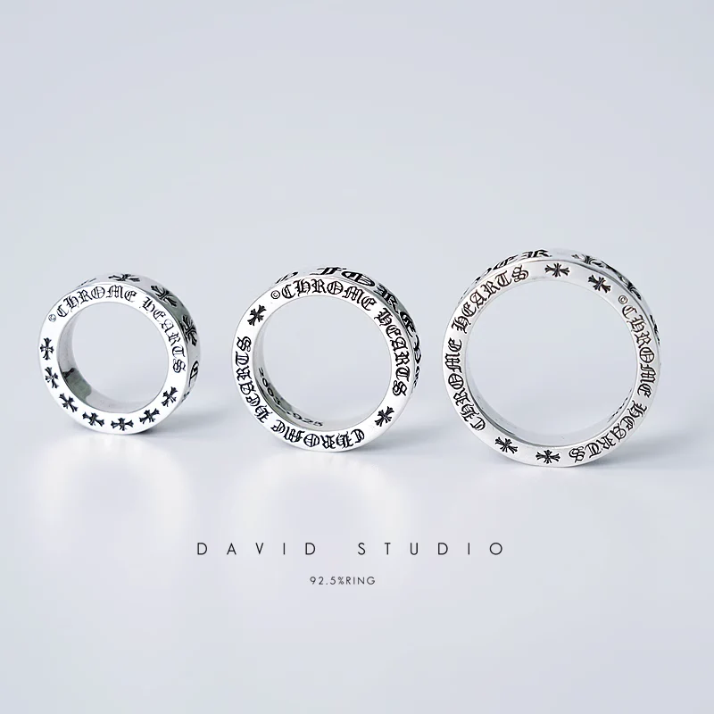 6MM CHROME HEARTS FOREVER RING – SPACER