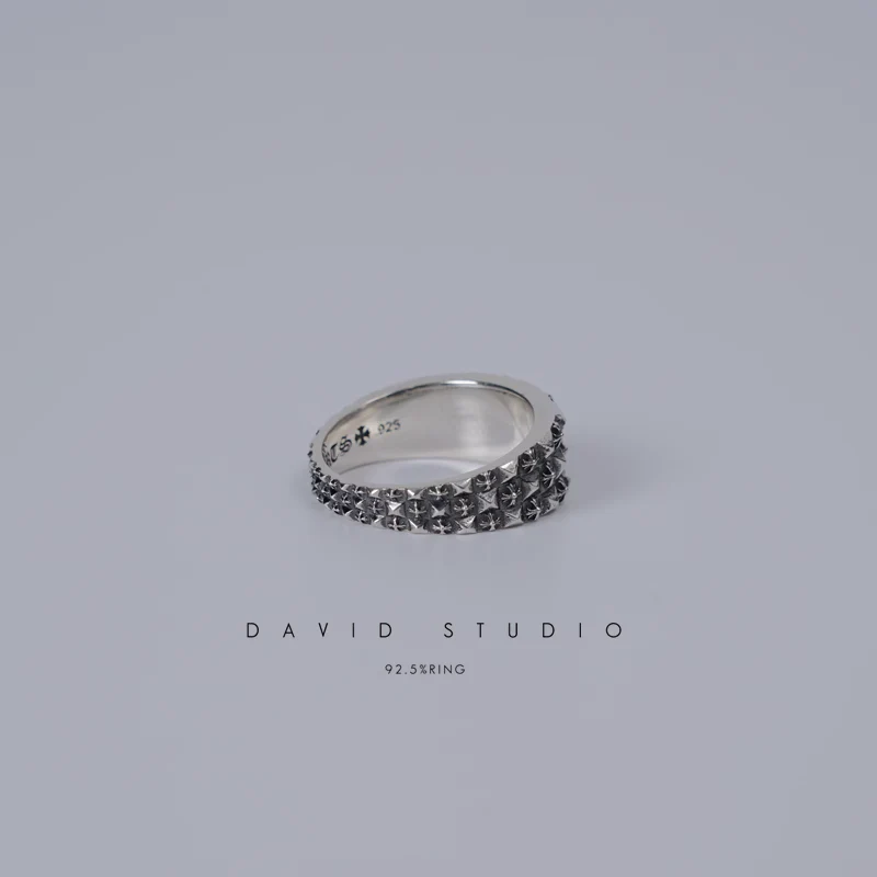 CHROME HEARTS MULTI CH PLUS STACK RING