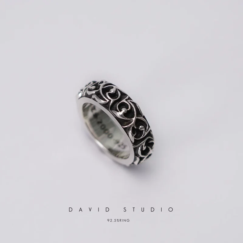 CHROME HEARTS ETERNITY VINE RING