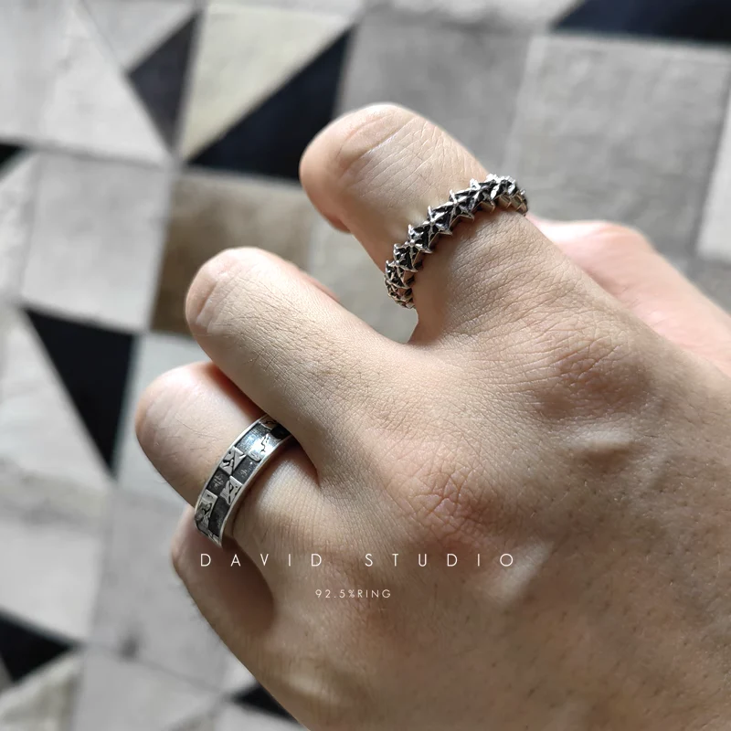 CHROME HEARTS 5 SIDED STAR LOOP RING